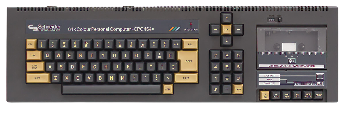 Amstrad CPC 464 box art for Amstrad CPC