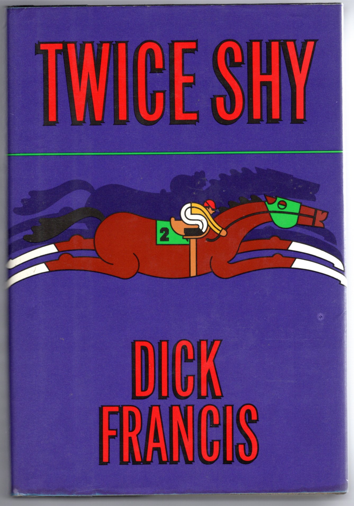 Dick Francis Twice Shy box art for Amstrad CPC