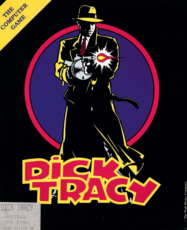 Dick Tracy box art for Amstrad GX4000
