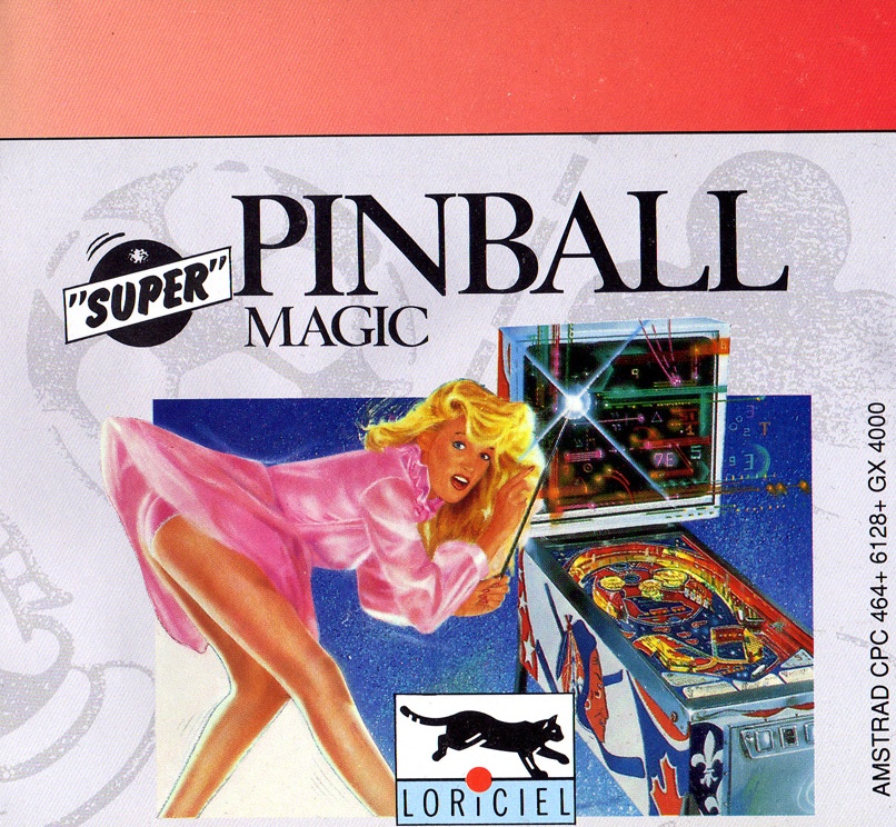 Super Pinball Magic box art for Amstrad GX4000