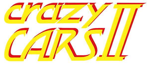 Crazy Cars II logo for Amstrad GX4000