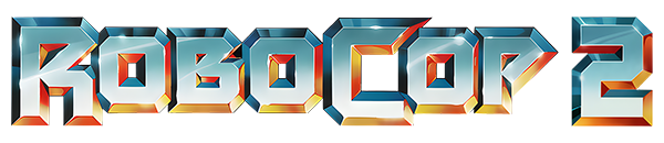 Robocop 2 logo for Amstrad GX4000