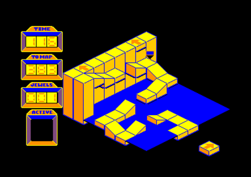 Spindizzy screenshot 3 for Amstrad CPC