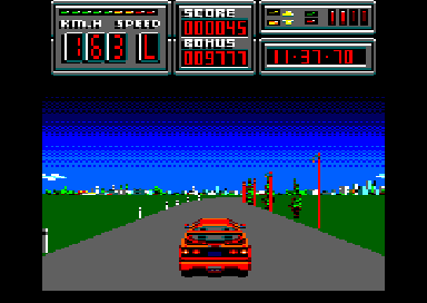 Crazy Cars II screenshot 3 for Amstrad GX4000