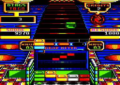 Klax screenshot 3 for Amstrad GX4000
