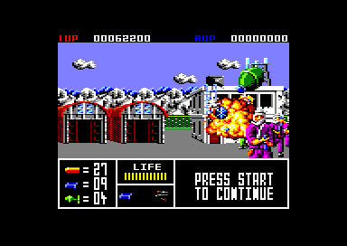 Operation Thunderbolt screenshot 3 for Amstrad GX4000