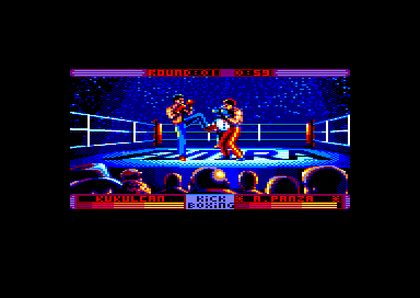 Panza Kick Boxing screenshot 3 for Amstrad GX4000