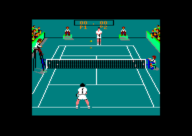 Pro Tennis Tour screenshot 3 for Amstrad GX4000