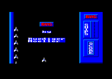 Pang title screen for Amstrad GX4000