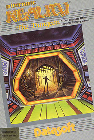 Alternate Reality: The Dungeon box art for Apple II
