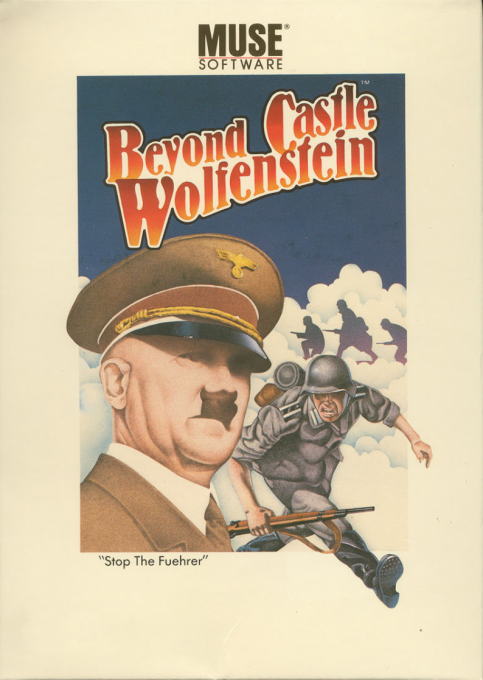 Beyond Castle Wolfenstein box art for Apple II