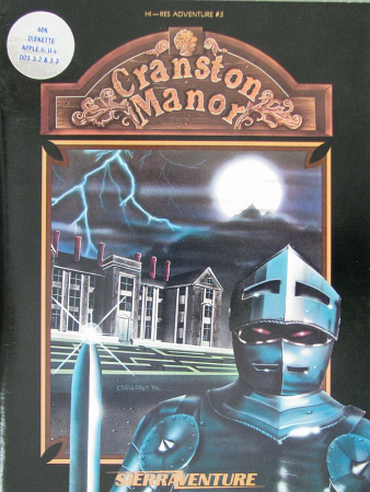 Cranston Manor box art for Apple II