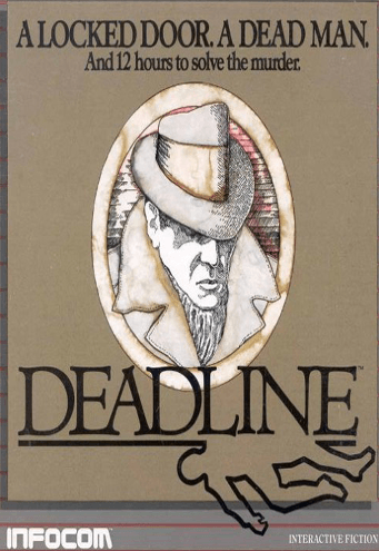 Deadline box art for Apple II