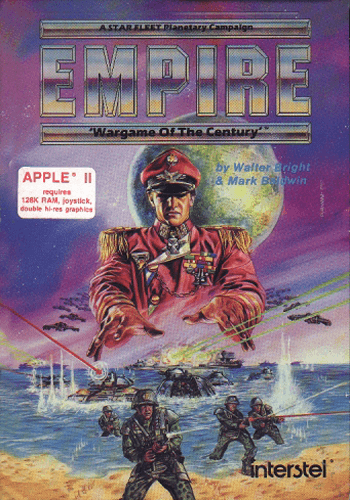 Empire: Wargame of the Century box art for Apple II