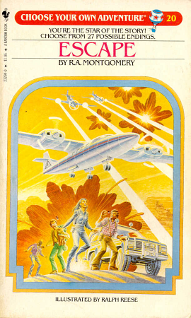 Escape! box art for Apple II