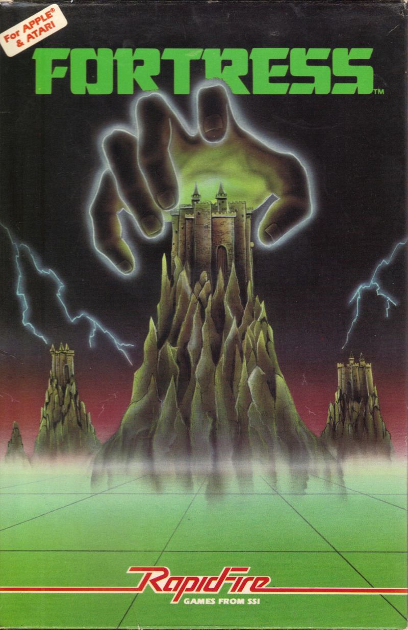 Fortress box art for Apple II