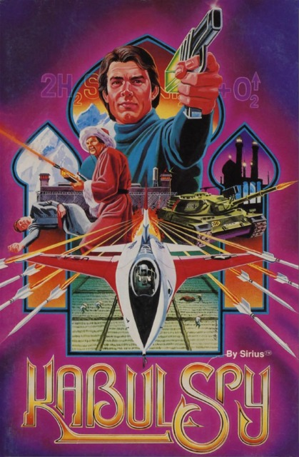 Kabul Spy box art for Apple II