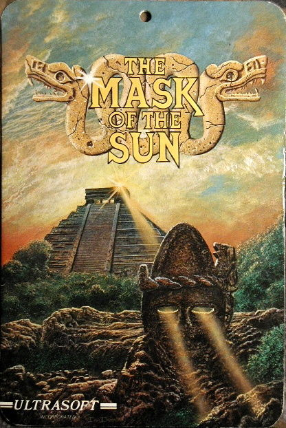 Mask of the Sun box art for Apple II