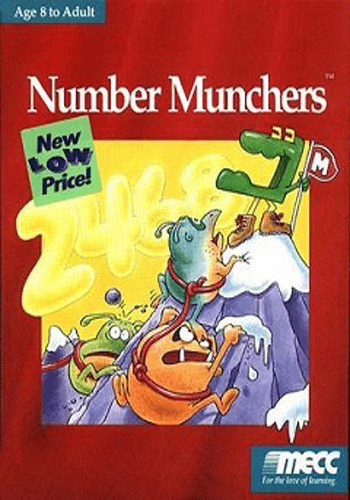 Money Munchers box art for Apple II