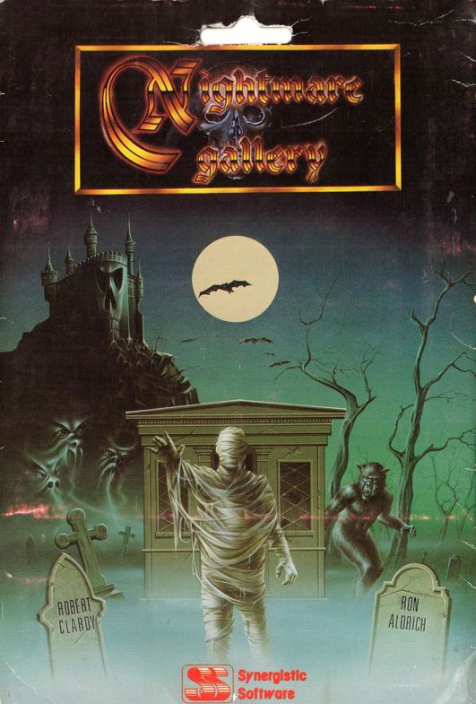 Nightmare Gallery box art for Apple II
