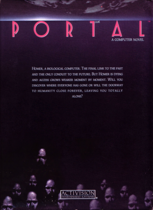 Portal box art for Apple II