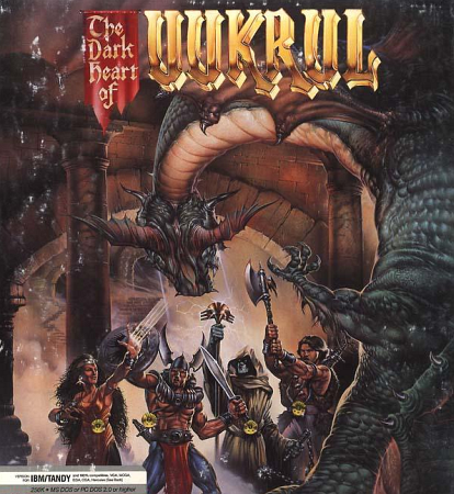 The Dark Heart Of Uukrul box art for Apple II
