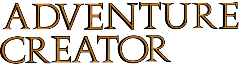 Adventure Creator logo for Apple II