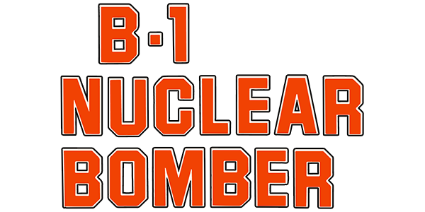 B-1 Nuclear Bomber logo for Apple II