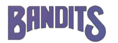 Bandits logo for Apple II