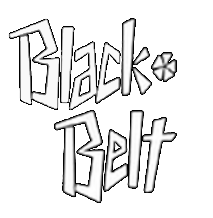 Black Belt logo for Apple II