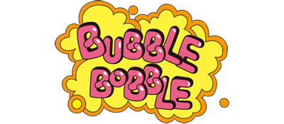 Bubble Bobble logo for Apple II