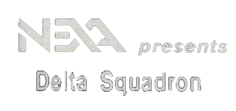 Delta Squadron logo for Apple II