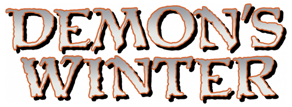 Demon's Winter logo for Apple II