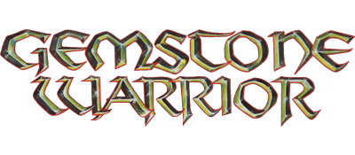 Gemstone Warrior logo for Apple II