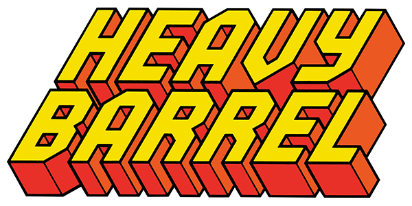 Heavy Barrel logo for Apple II