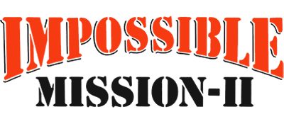 Impossible Mission II logo for Apple II