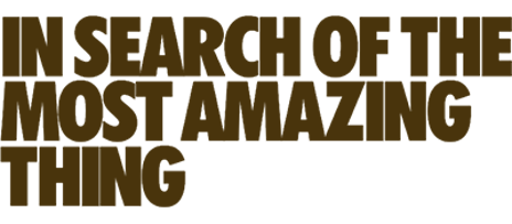In Search of the Most Amazing Thing logo for Apple II