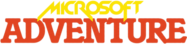 Microsoft Adventure logo for Apple II