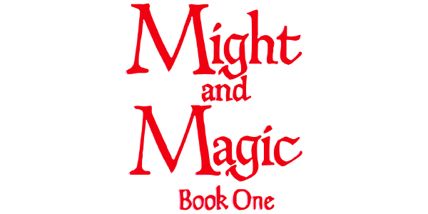 Might and Magic logo for Apple II