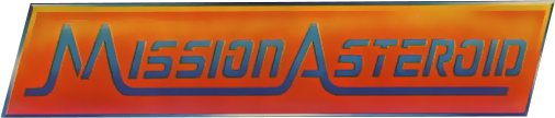 Mission Asteroid logo for Apple II
