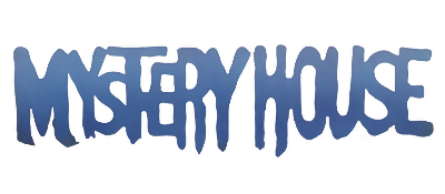 Mystery House logo for Apple II
