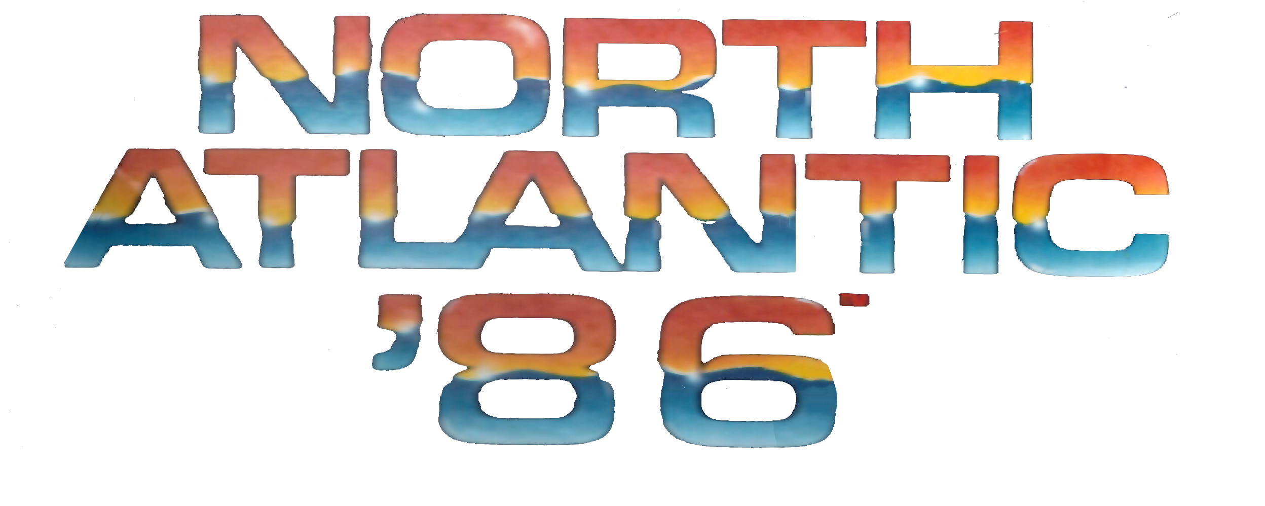 North Atlantic '86 logo for Apple II