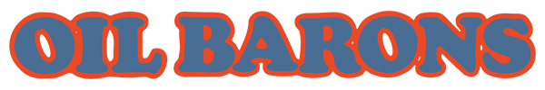 Oil Barons logo for Apple II