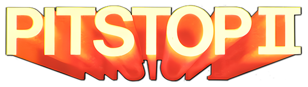 Pitstop II logo for Apple II