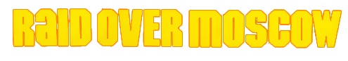 Raid over Moscow logo for Apple II