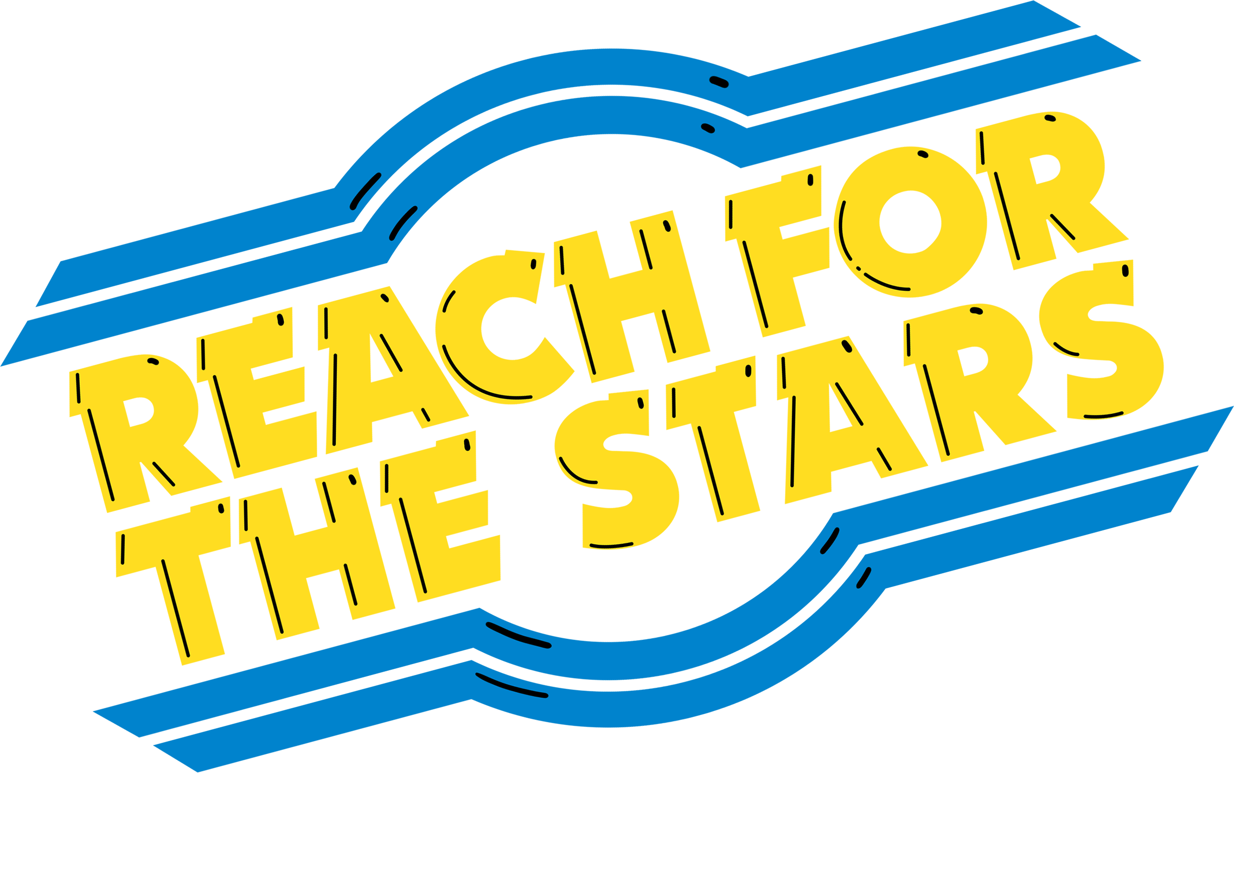 Reach for the Stars logo for Apple II