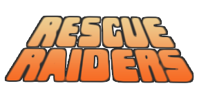 Rescue Raiders logo for Apple II