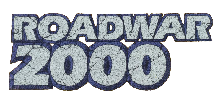Roadwar 2000 logo for Apple II