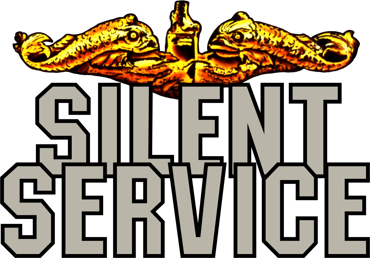 Silent Service logo for Apple II