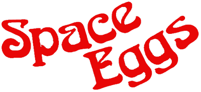 Space Eggs logo for Apple II